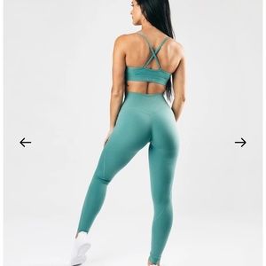 alphalete athletics Surface Power Legging - Sage S